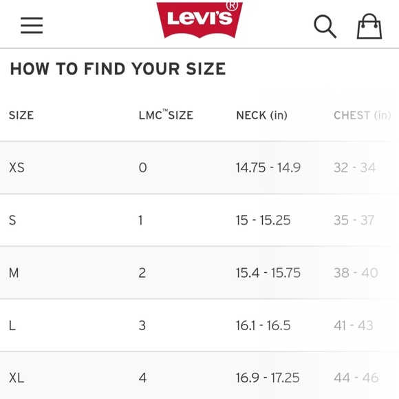 Levi's 4 shirt bundle - Picture 8 of 8